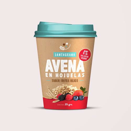 Pack para Avena en Hojuelas instantanea