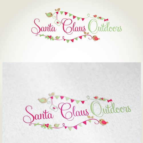 Create a logo for unique christmas photography