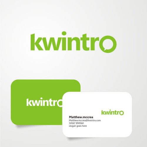 Logo and Business card for kwintro
