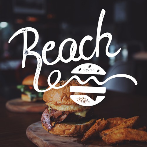 Burger logo for a burger restaurant