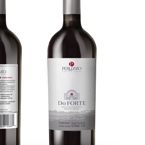 Premium Wine label