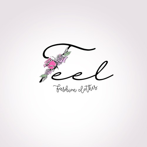 Design a simplistic feminine logo