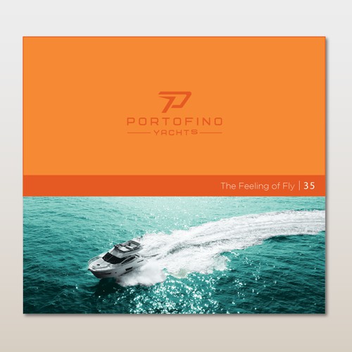Create the next brochure design for Portofino Yachts