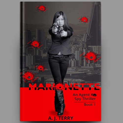 Book Cover for "Marionette" - Spy Thriller