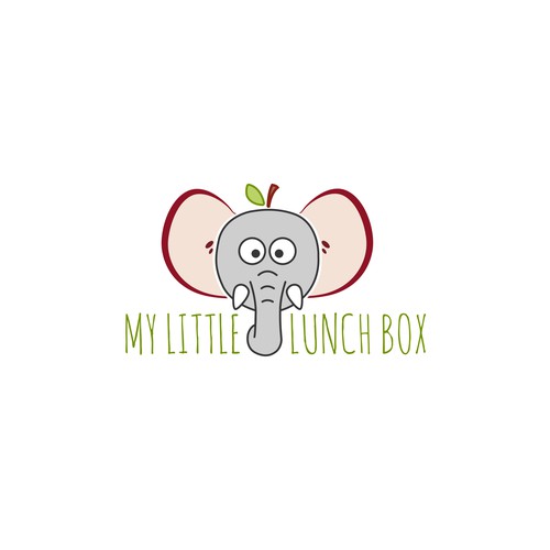 Organic logo for a lunch box service