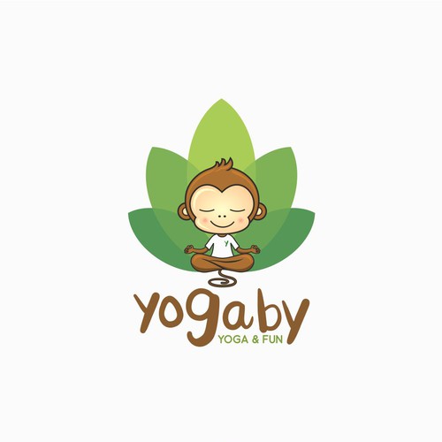 fun logo for yogaby