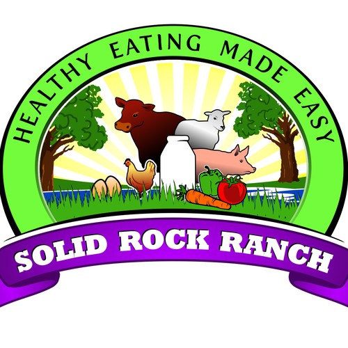 Solid Rock Ranch needs a creative logo to sell their healthy food :)