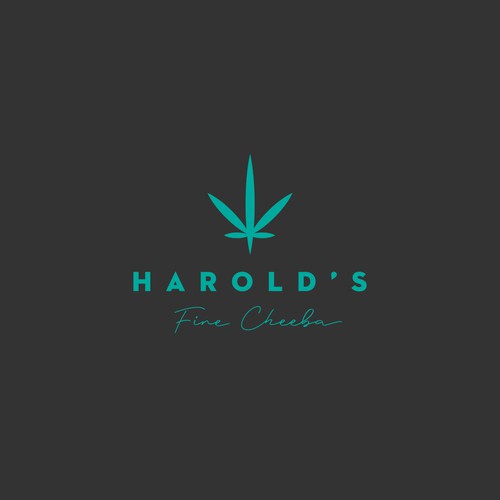 logo design • Harold's Fine Cheeba