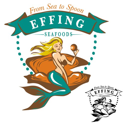 Create the next logo for Effing Seafoods