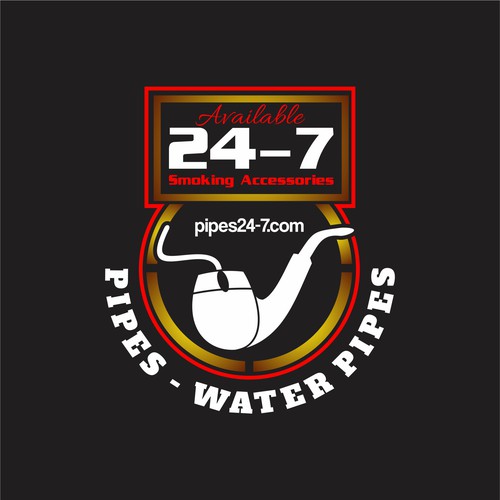 Logo presentado para pipes24-7.com