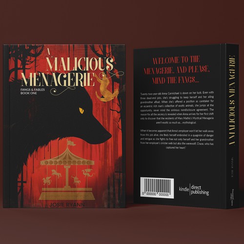 The cover of A Malicious Menagerie 
