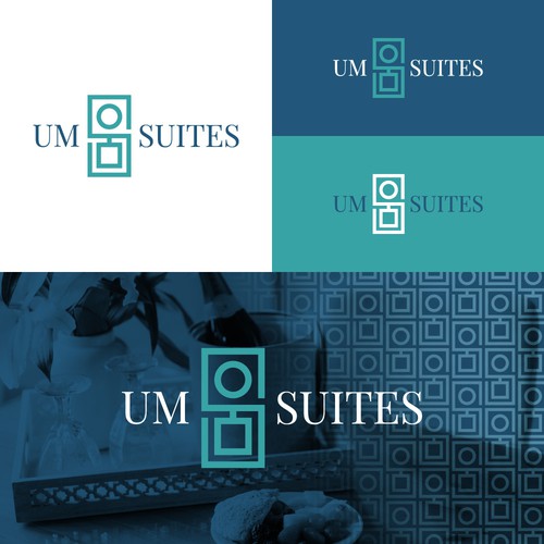 Um Suites Logo Design