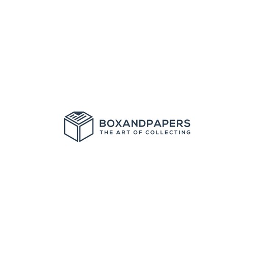 Sophisticated and Luxury Logo for Boxandpapers