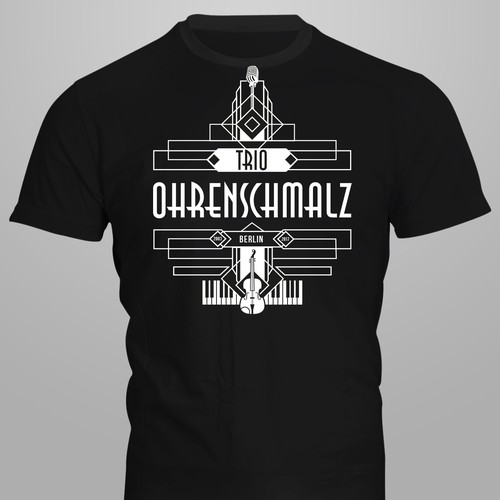 Festival-Shirt in the style of the »Roaring 20s«