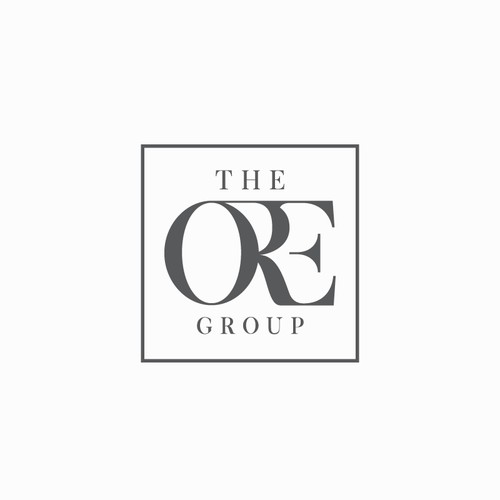 Simple, Elegant, Sophisticated Real Estate / Finance Business Logo for The ORE Group - Olson Real Estate Group