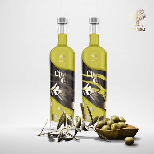 Olive Groove - Olive oil bottle concept