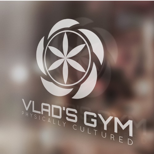 Modern and bold logo concept for a great gym