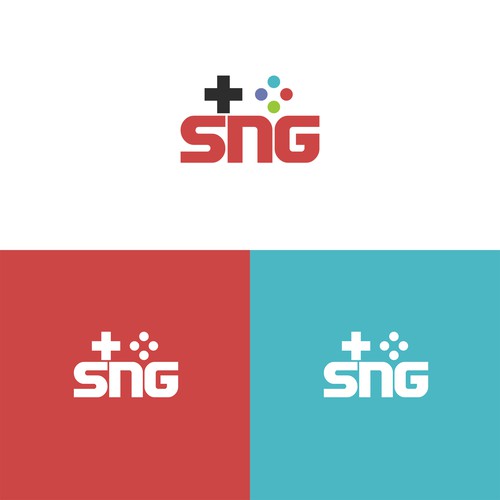 Concept logo for gaming company