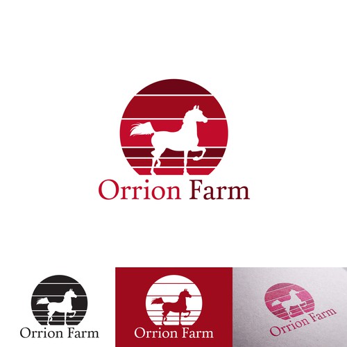 Logo Desgn for a Arabian Horses Farm
