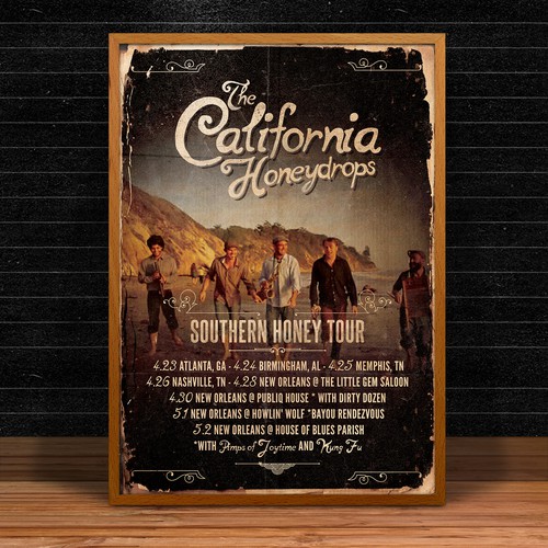 indie poster for California Honeydrops 