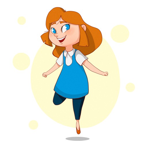 10 to 12 years child character design