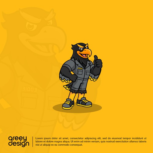 Eagle Mascot Design