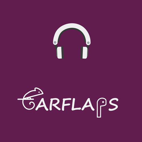 Decorative Poster - Illustration - Logo - Erflaps - HeadPhones
