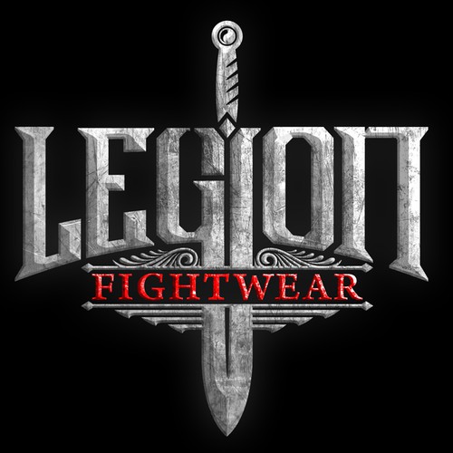 Create a sleek, masculine logo for a combat sports apparel company