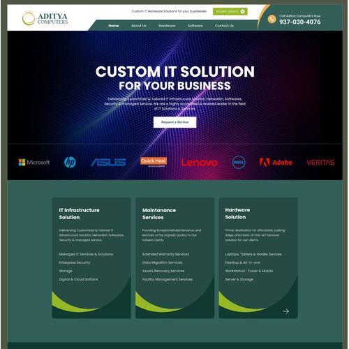 Aditya Computers Complete website design & Development