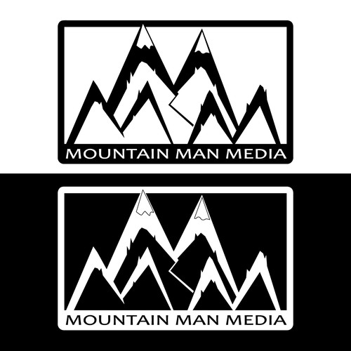 Mountain Man Media Logo Concept 