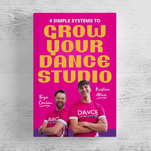 GROW YOUR DANCE STUDIO Book Cover Design