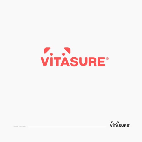 logo for vitasure / pet food