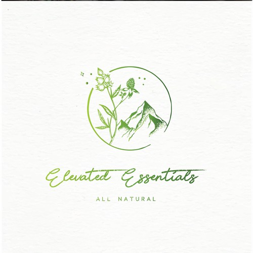 Logo design for  a company focused on homemade body and care products featuring CBD (Canniboids - from hemp seed)