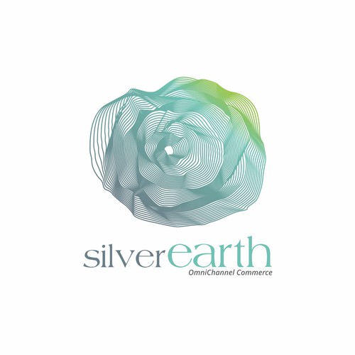 silver earth logo design