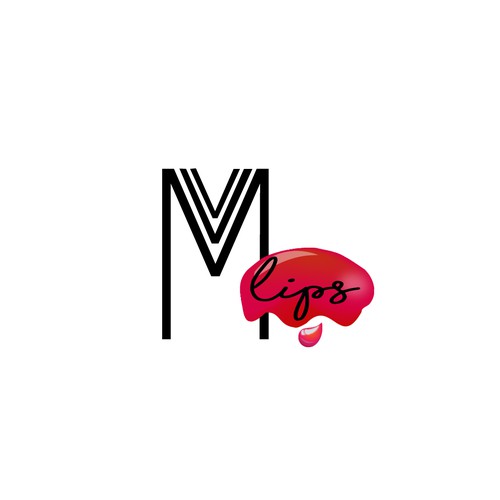 Logo attractif, dynamique et chic pour marque de Gloss à lèvres