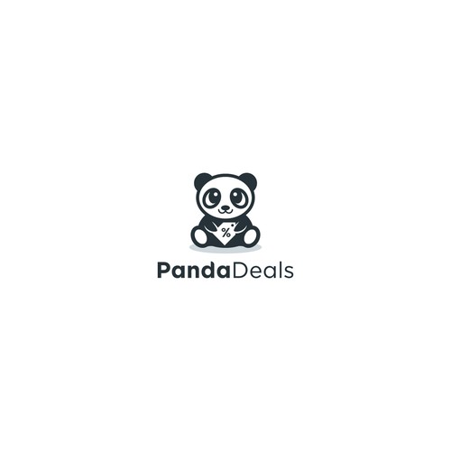 Mascot Logo for Panda Deals
