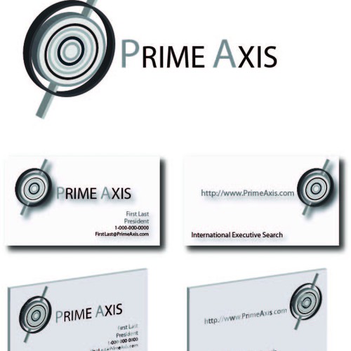 New logo and business card wanted for Prime Axis