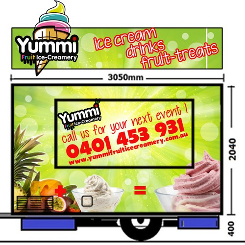 Mobile Ice-Cream Trailer Design required