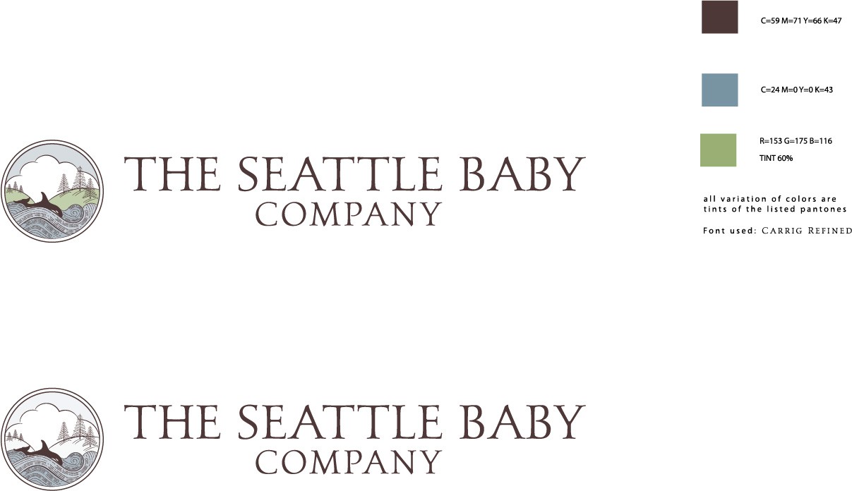 The Seattle Baby Company - logo variation