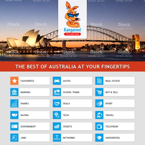 Landing page needs a facelift