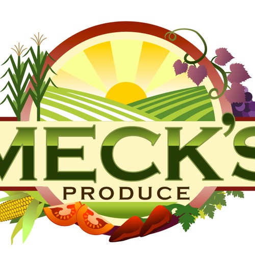 Help Meck's Produce stay Fresh with a new logo