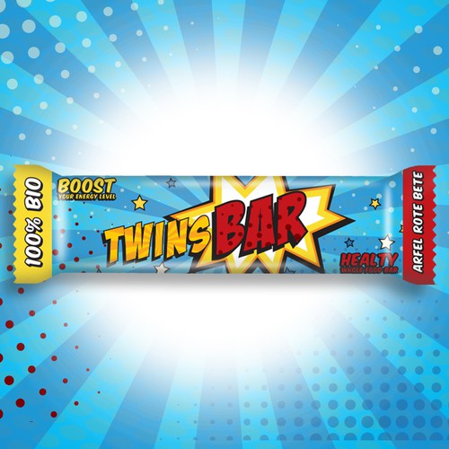 Energy bar packaging design