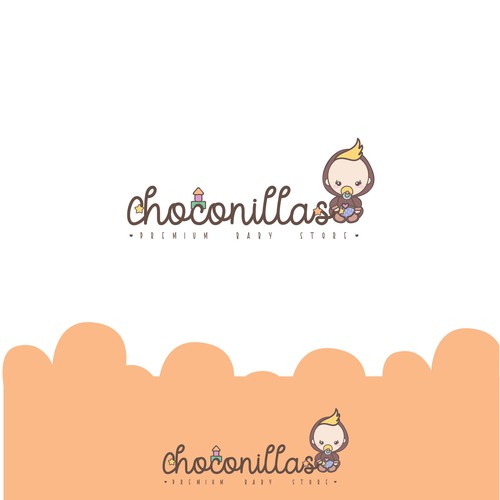 logo concept for baby store