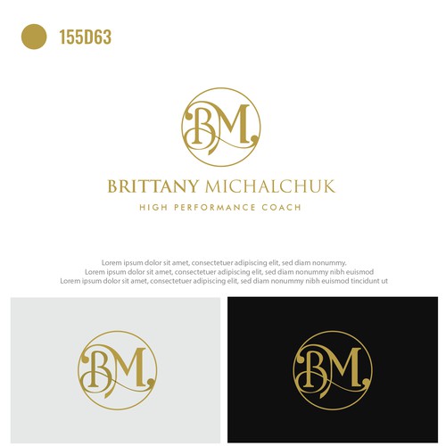 Logo concept for business coach