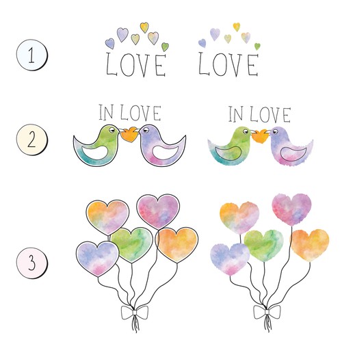 Stickers for collage app