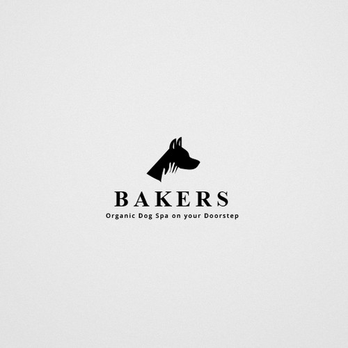 logo for luxury organic dog spa