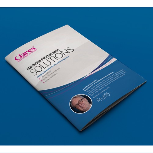 Clares Healthcare 6 x A4 Leaflet