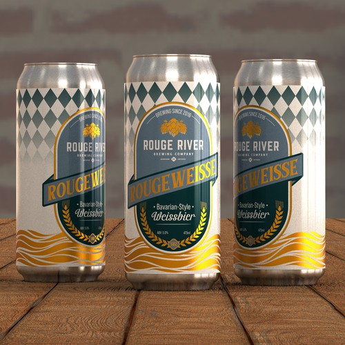rouge River Beer Label