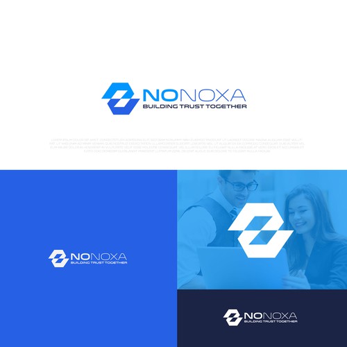 Letter NN logo design