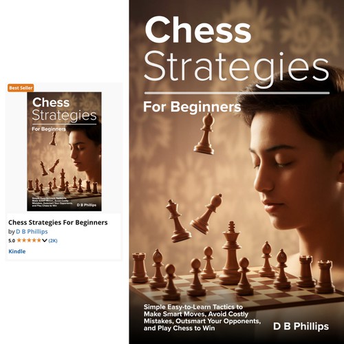 Cover concept for Chess Strategies For Beginners